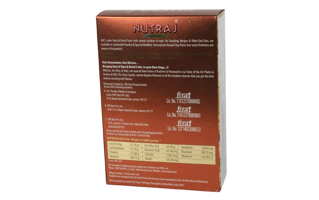 Nutraj Bakers Pride Walnut Kernels   Box  250 grams
